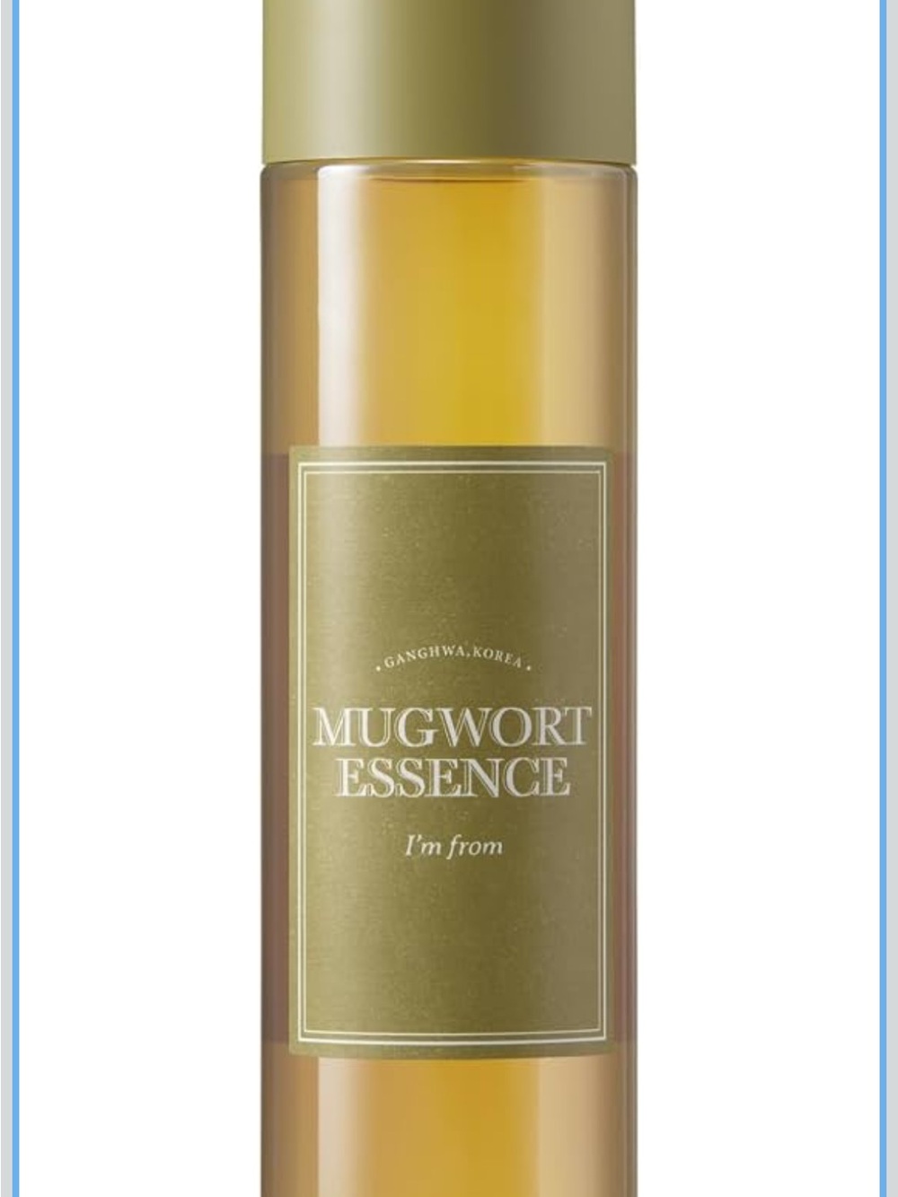 Korean Mugwort Essence - Olive Green Soothing Skin Essence NEW
